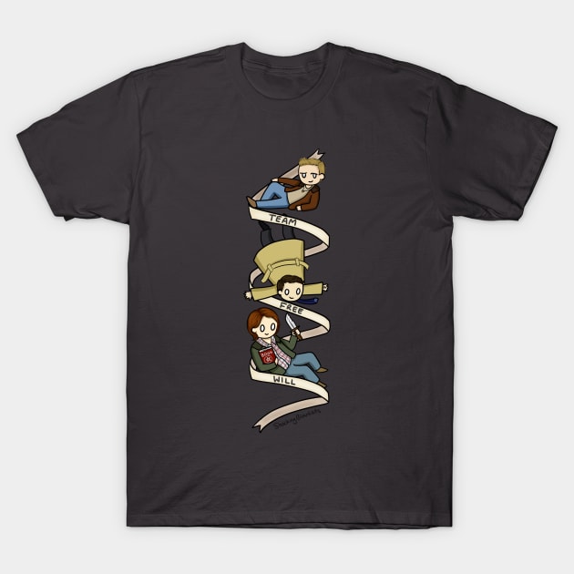 Team Free Will T-Shirt by AshAroha